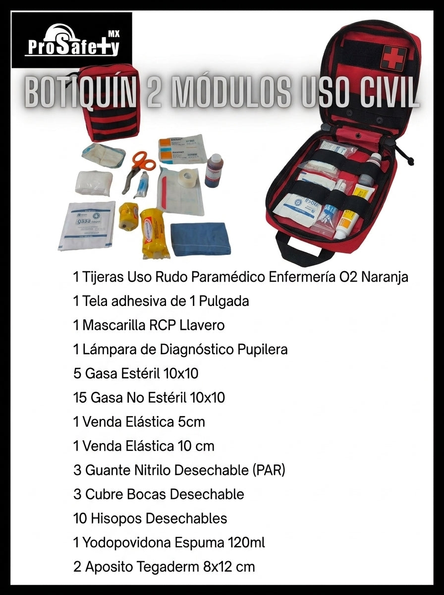 Botiquín Táctico Ifak 2 Módulos