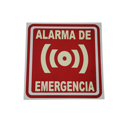 Señal de Emergencia Protección Civil