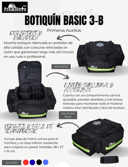 Botiquín Primeros Auxilios 3-B Basic