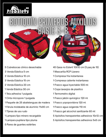 Botiquín Primeros Auxilios 3-B Basic