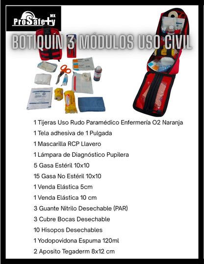 Botiquín Táctico Ifak 3 Módulos