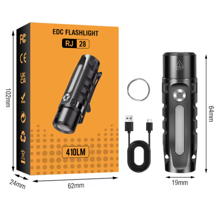 Linterna Mini + COB