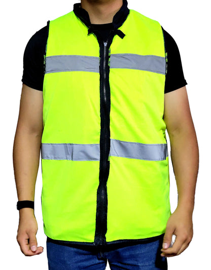 Chaleco De Seguridad Doble Vista Impermeble