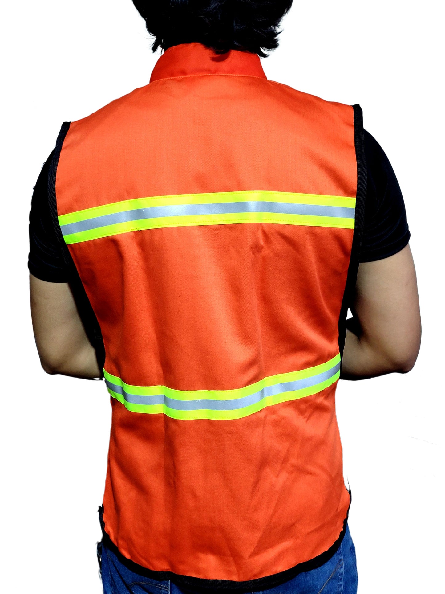 Chaleco de seguridad supervisor con broches