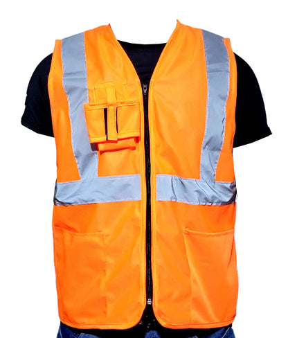 Chaleco de seguridad Tipo 2 porta radio