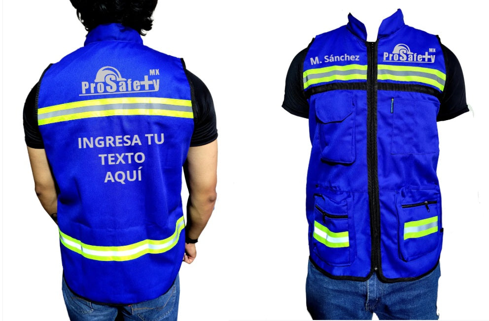 Chaleco Brigadista Geólogo Tipo Supervisor