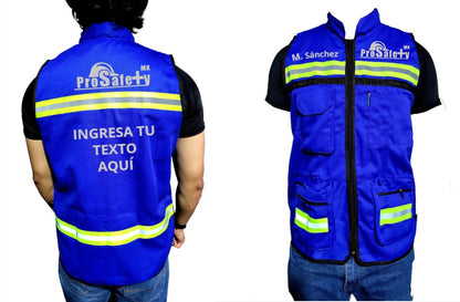 Chaleco Brigadista Geólogo Tipo Supervisor