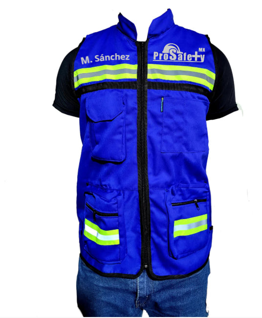Chaleco Brigadista Geólogo Tipo Supervisor