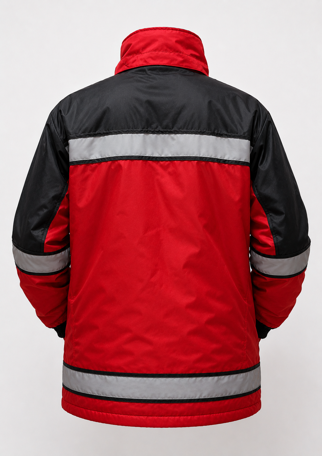 Chamarra Cazadora Rojo/Negro Talla L