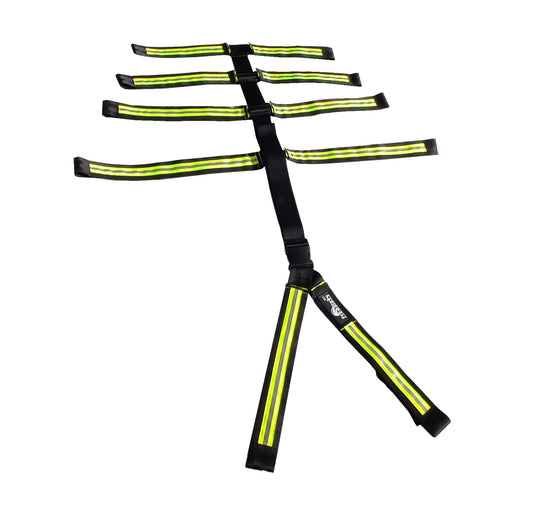 Cinturón Araña De 10 Puntos Sujetador Para Camilla