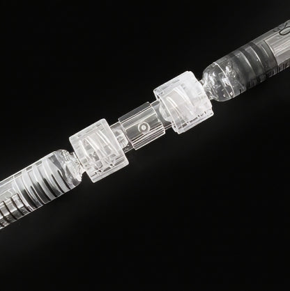 conector acoplador de jeringa