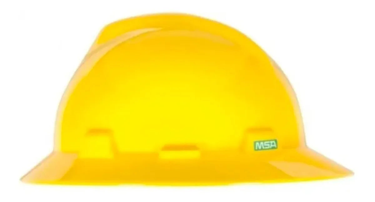 Casco De Protección MSA Ala Ancha Blanco
