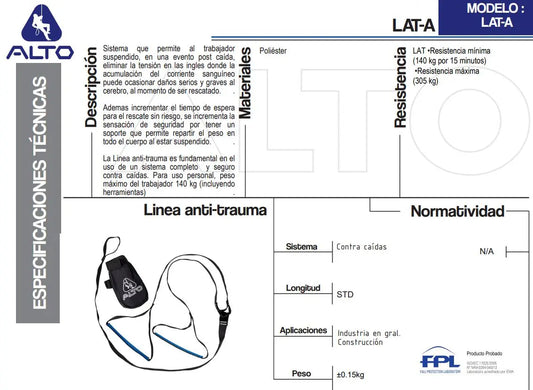 Linea Antitrauma Alto