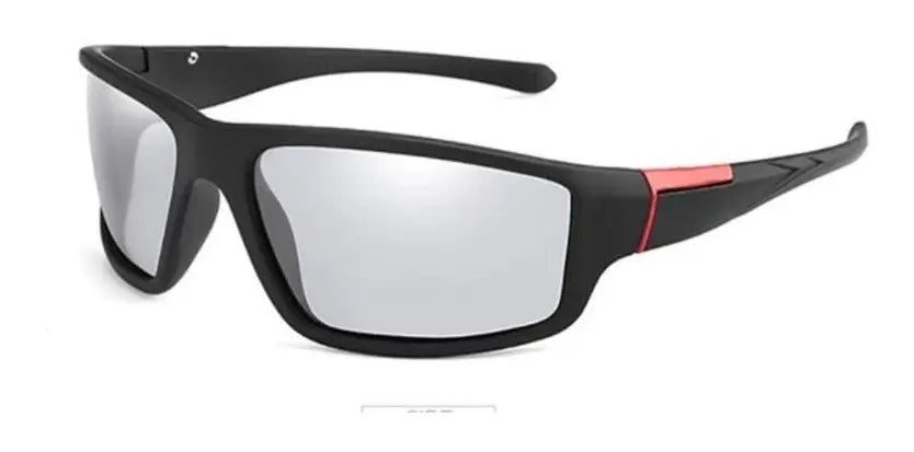 Lentes De Sol Polarizados Marco Rojo