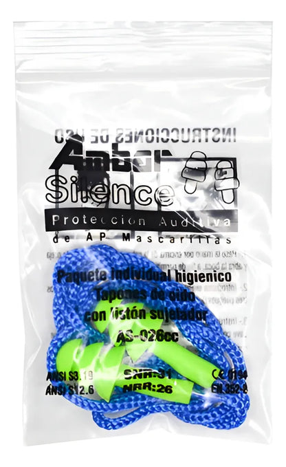 Tapón Auditivo Reusable Ambar