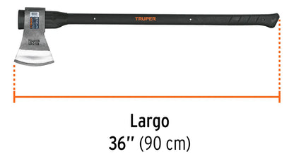 Hacha de bombero 3 1/2 lbs
