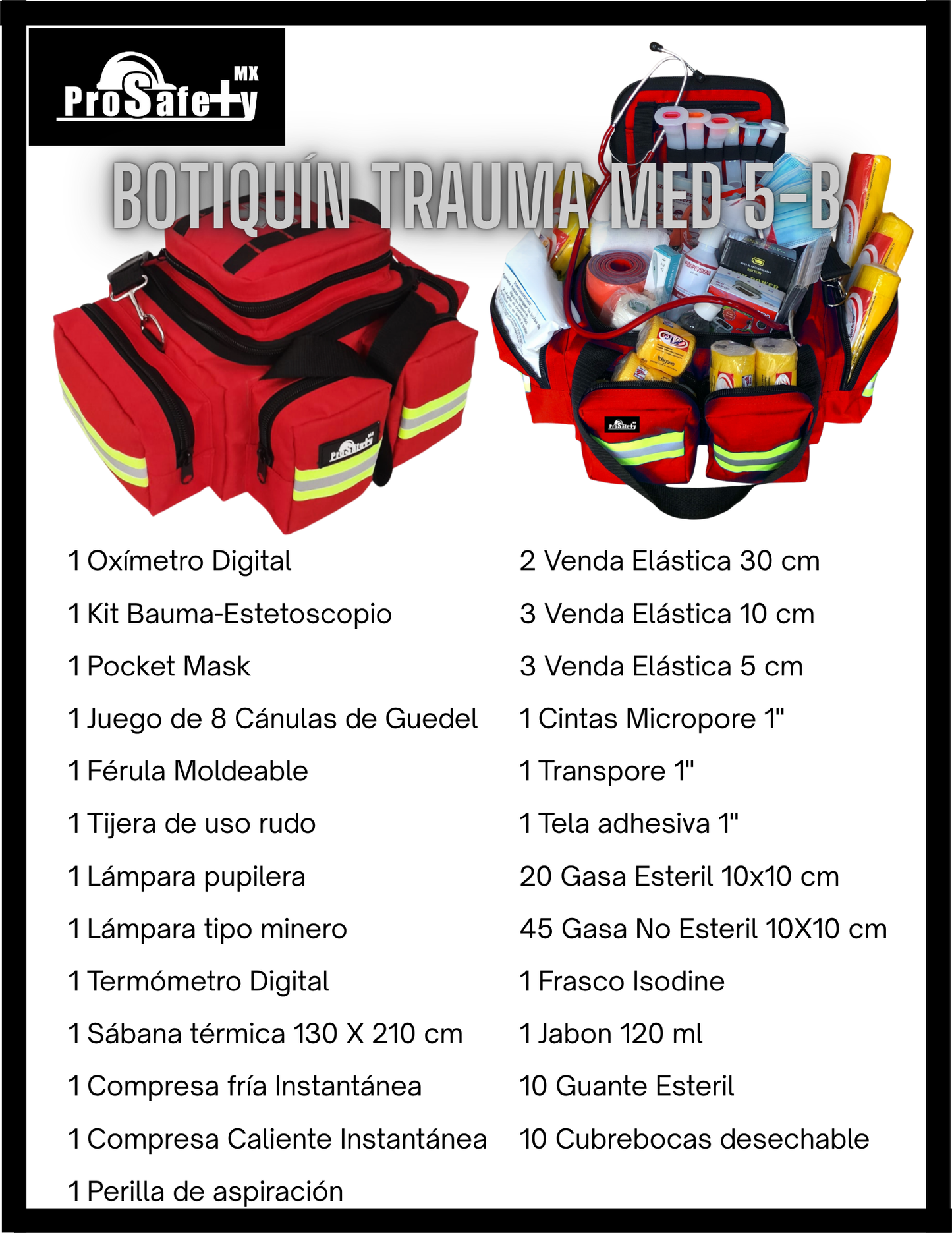 Botiquín Trauma Med 5-B
