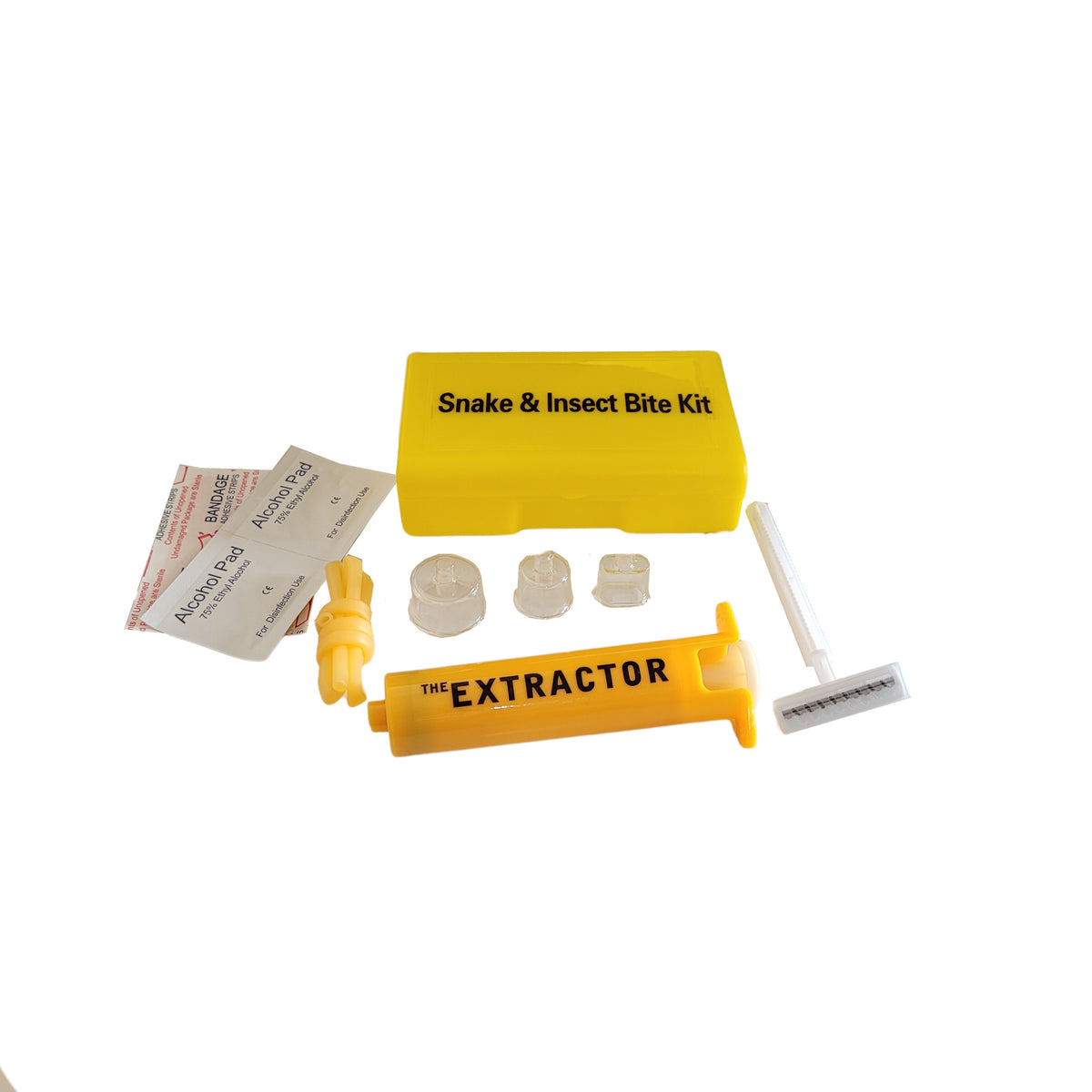 Kit Extractor De Veneno Yellow 4 Boquillas