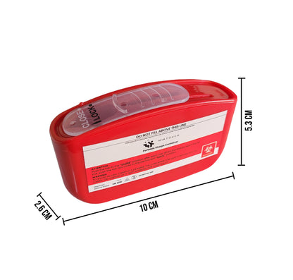 Contenedor RPBI para objetos punzantes de 80 ml