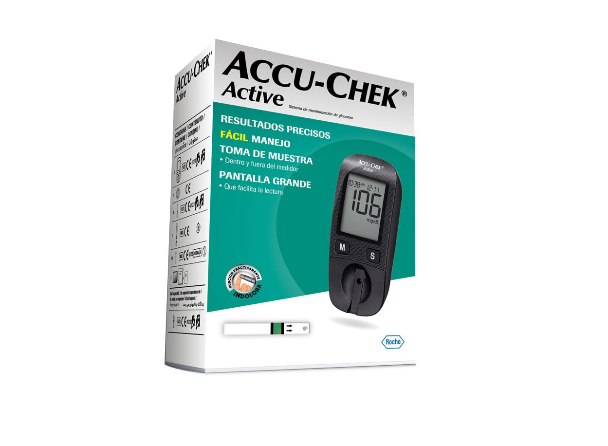 Glucómetro Accu-Check Active