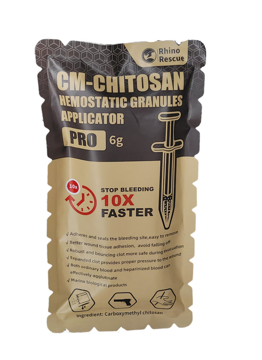 Granulado Hemostático con Aplicador Rhino Rescue