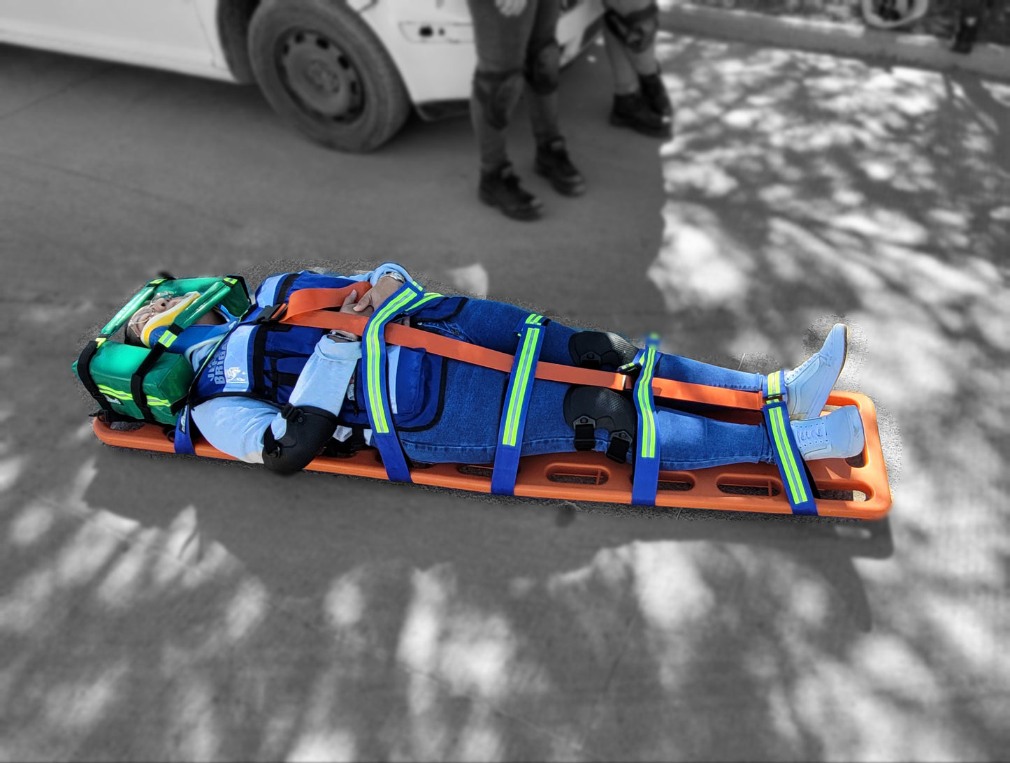 Kit Inmovilizador Para Camilla Rígida