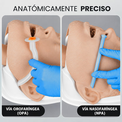 Maniquí De Entrenamiento Para El Manejo De La Vía Aérea Adulto