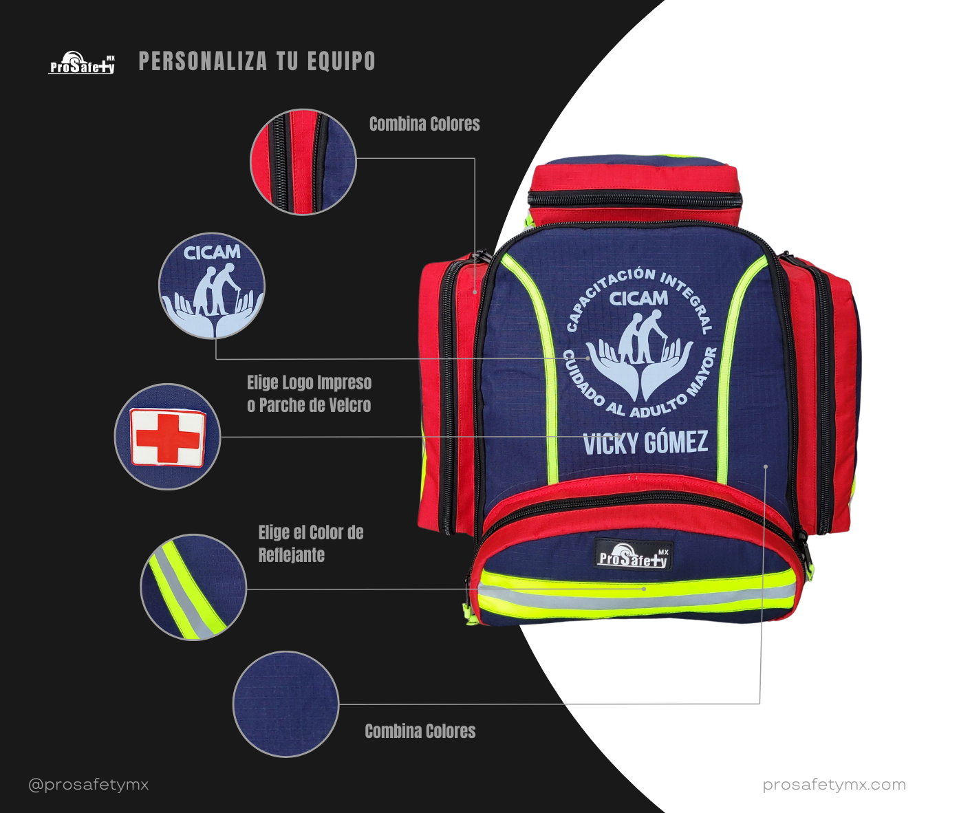 Mochila Botiquín De Espalda Trauma Backpack L-1