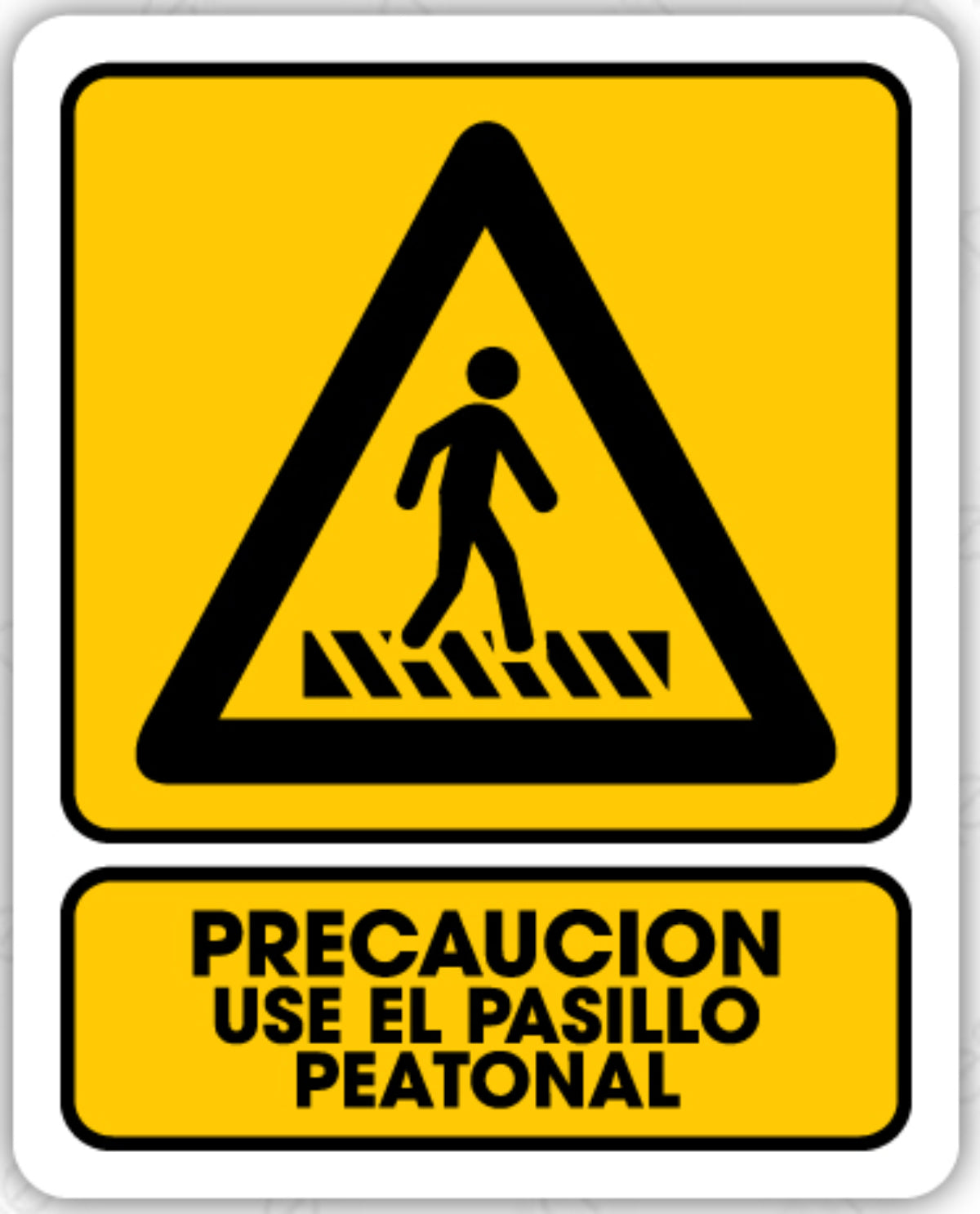 Señal de Emergencia Protección Civil