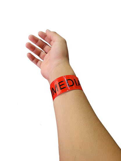 Paquete de 10 Pulseras de Triage - Sistema de Cierre Automático (Slap)