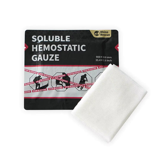 Gasa Hemostática Soluble Rhino Rescue