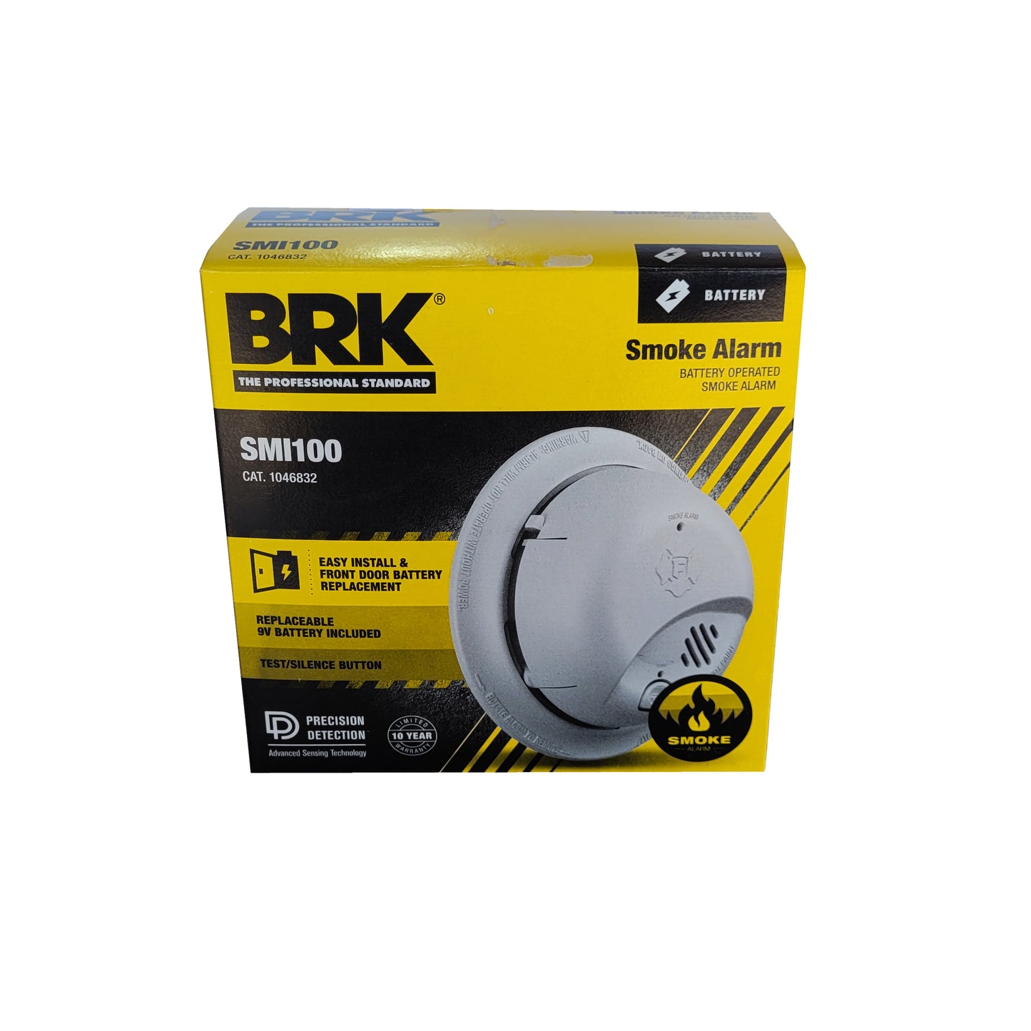 Detector De Humo First Alert Con Batería BRK SMI100