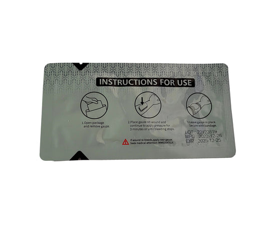 Soluble Hemostatic Gauza