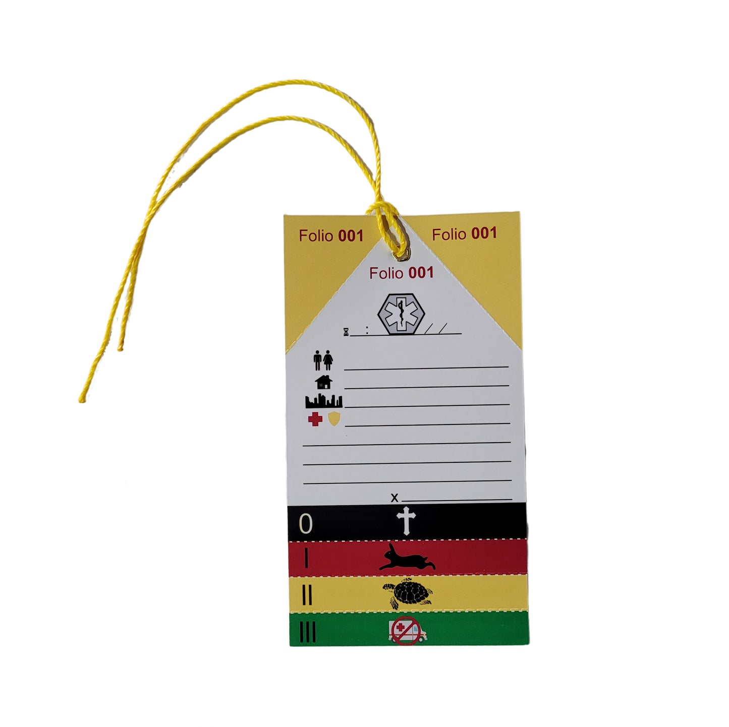 Tarjetas de Identificación Triage