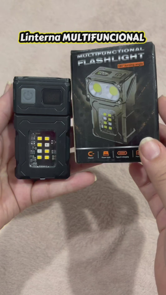 Linterna Multifuncional - Power Bank