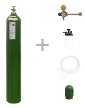 Tanque de oxígeno kit fijho 9500 lts.