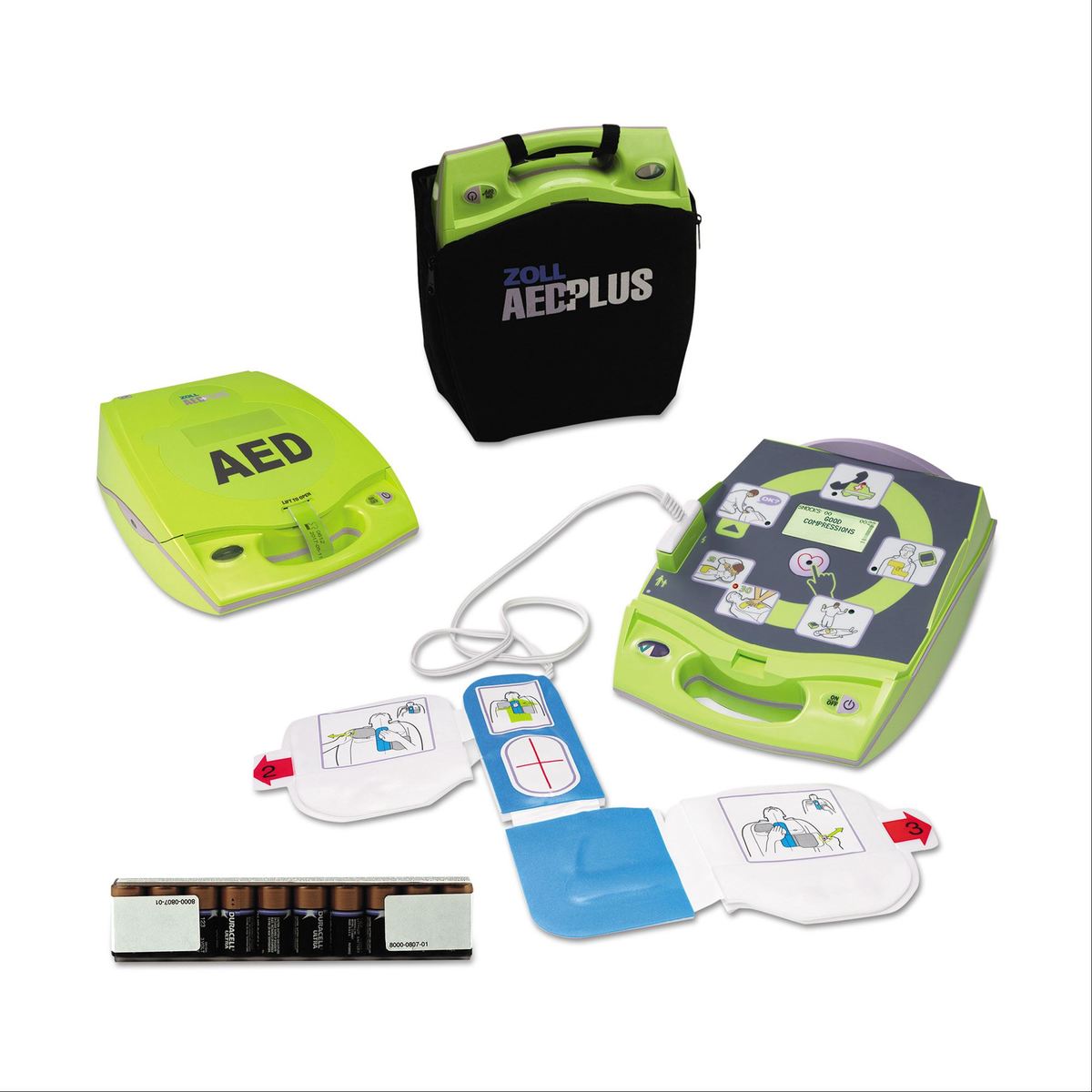 Desfibrilador Automático Externo Zoll AED Plus – ProSafety Mx