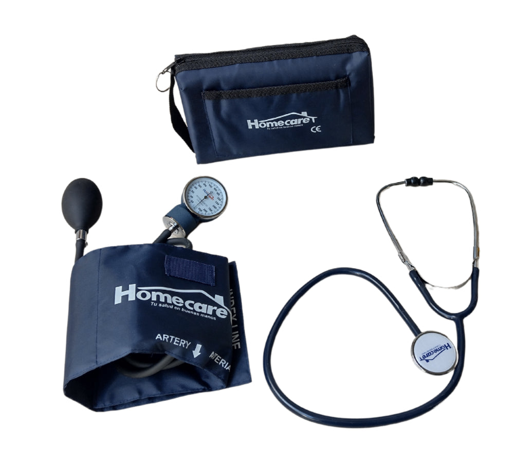 Kit Baumanómetro Con Estetoscopio Simplex Home Care