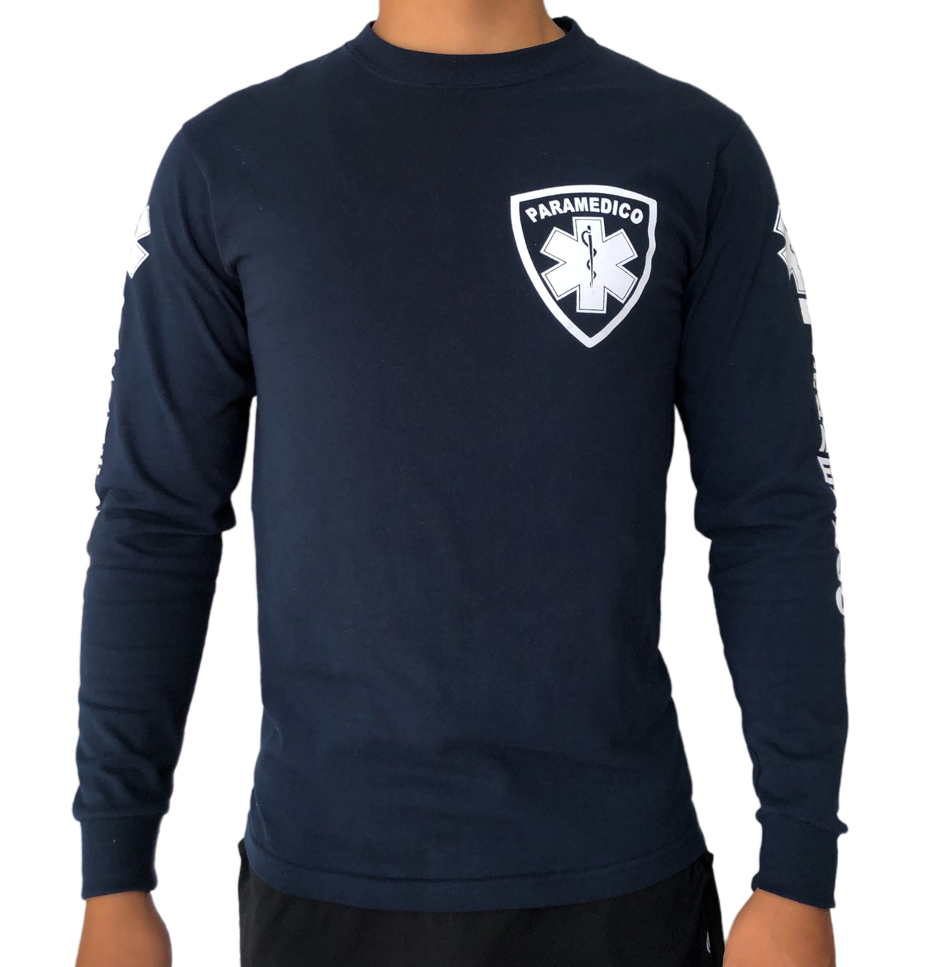 Playera Paramédico-TUM- Manga Larga – ProSafety Mx, image size:1920x1981