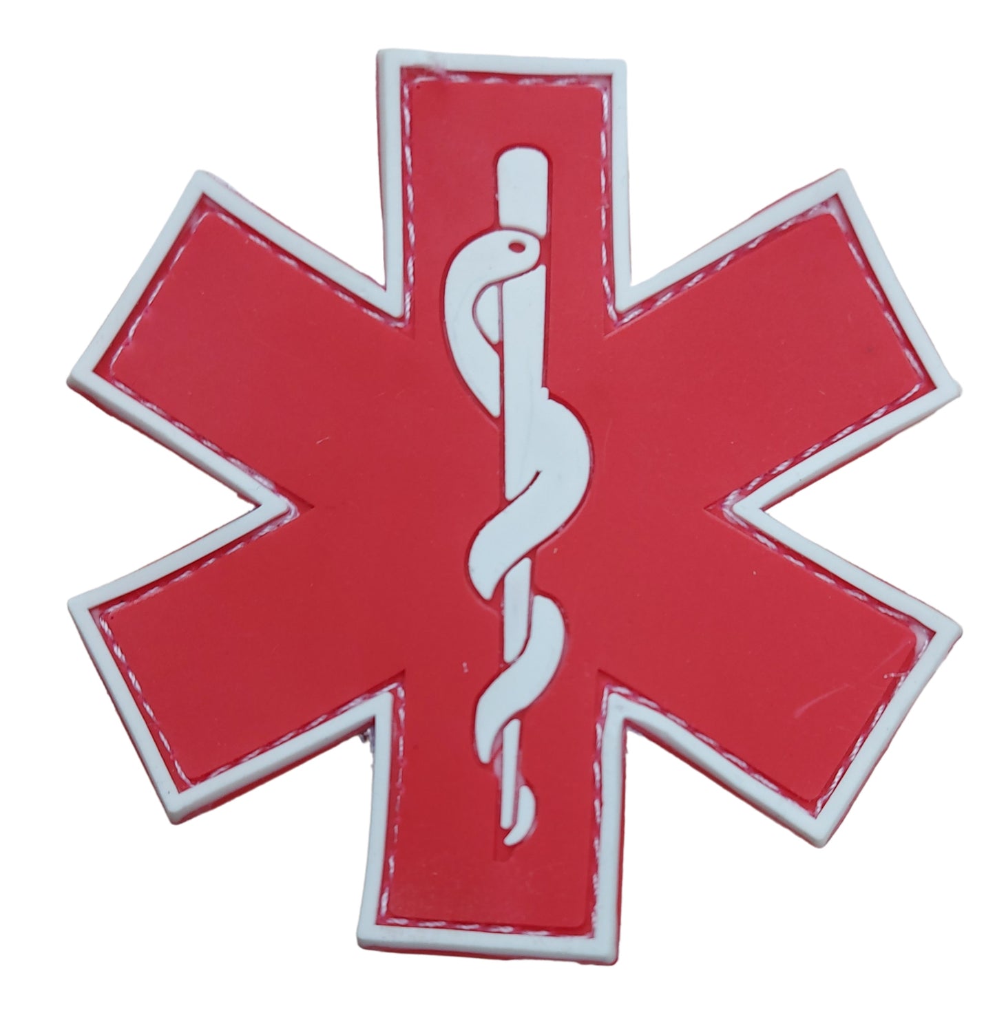 Insignia Militar Cruz Roja Táctica Parche Pvc